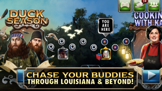 Duck Dynasty slots chase your buddies through Louisiana and beyond