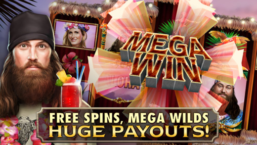 Duck Dynasty slots free spins mega wilds huge payouts