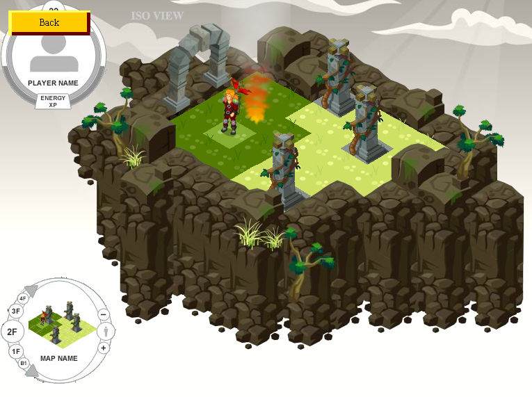 Creatures RPG Prototype isometric view